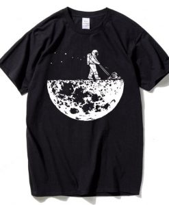 Men's Astronaut Black T-Shirt EL30