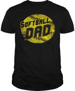 Mens Softball Dad T-Shirt AV01