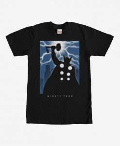 Mighty Thor Thunder Silhouette T-Shirt EL30