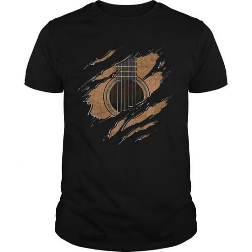 New Design For Guitar T-Shirt DV31