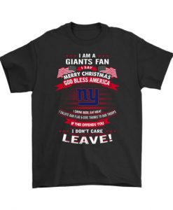 New York Giants Fan Merry T-Shirt DV01