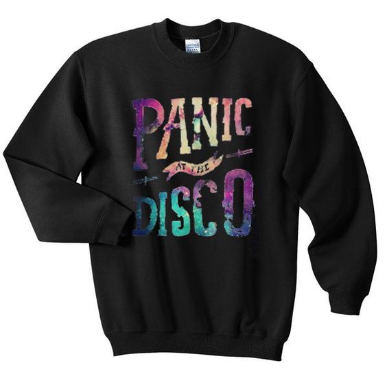 Panic Disco Galaxy White Sweatshirt VL01 – outfitfuture.com