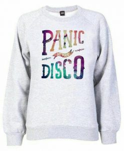 Panic Disco Galaxy White Sweatshirt VL01