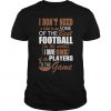 Player Premium American Football T-Shirt DV01