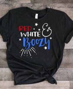 Red White and Boozy T-Shirt FR01