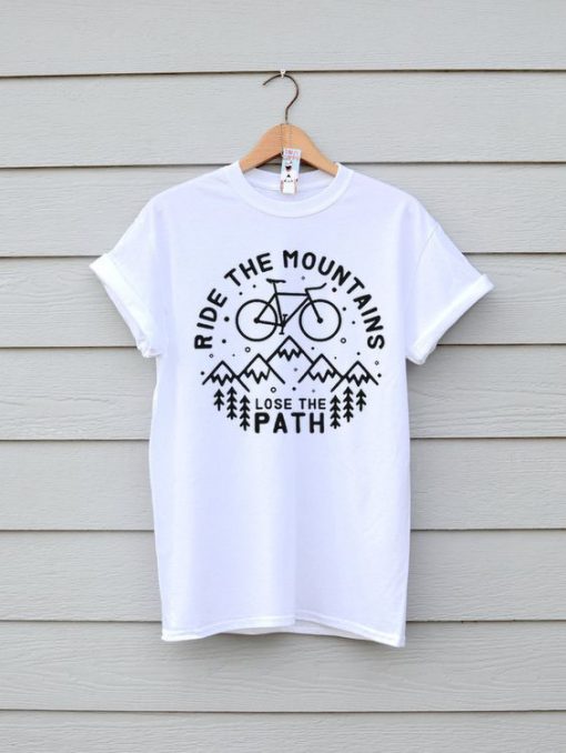 Ride Bike Mountain T-Shirt ER01