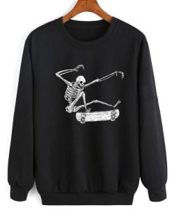 Skateboarding Skeleton Sweatshirt AZ01