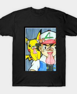 Snapchat Ash pokemon Classic T-Shirt ER28