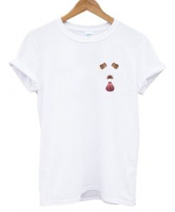 Snapchat dog filter T shirt ER28