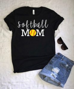 Softball Mom T-Shirt FR01