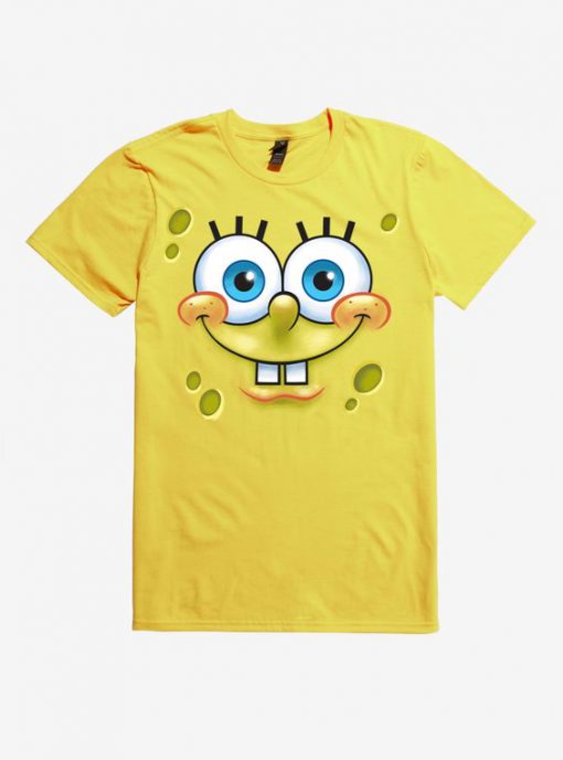 SpongeBob SquarePants Face T-Shirt FR01