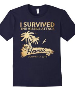 Survived Missile T-Shirt FR28