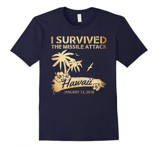 Survived Missile T-Shirt FR28