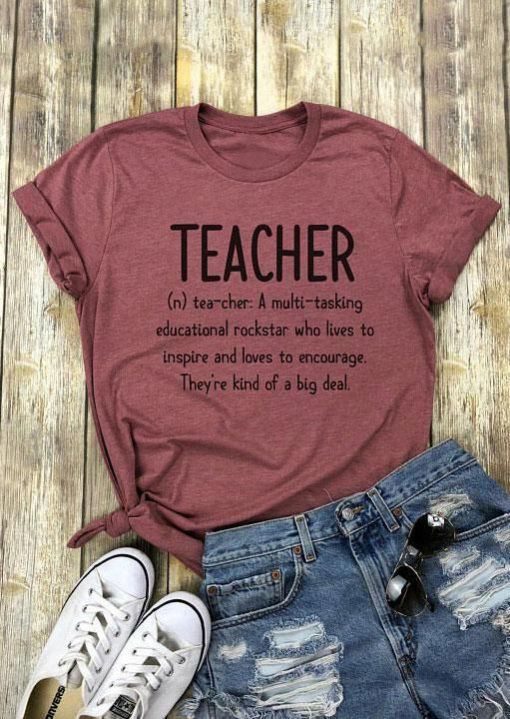 Teacher T-Shirt FR01