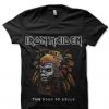 The Book Of Souls Black T-Shirt EL31