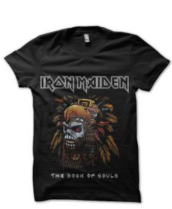 The Book Of Souls Black T-Shirt EL31