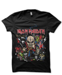 Tokidoki Iron Maiden Black T-Shirt EL31