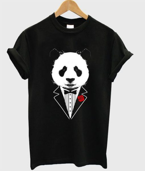 Tuxedo Panda T-Shirt FR28