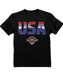 USA Soccer Team Football T-Shirt DV01
