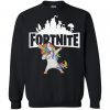 Unicorn Dadbing Fortnite Sweatshirt AV01