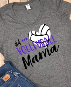 Volleyball Mom T-Shirt AV01