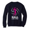 Volleyball Player Women sweatshirt AI01