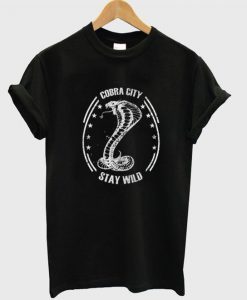 cobra city stay wild t-shirt EL30