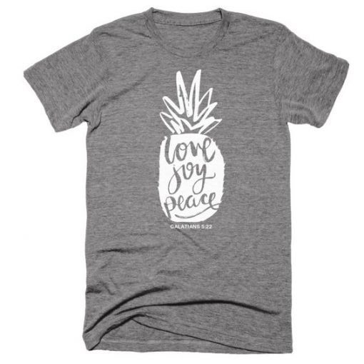 love joy peace t-shirt FD29