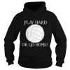 play Hard Volleyball Hoodie AI01