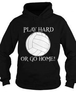 play Hard Volleyball Hoodie AI01