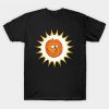 smiley, glowing Hallowe'en T-shirt AI01