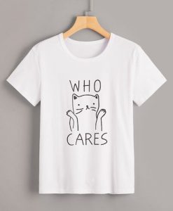 who cares Tshirt AI30