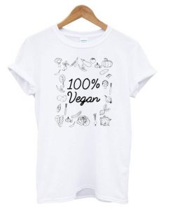 100% Pure Vegan T-shirt FD7N