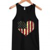 America Heart TankTop Fd29N