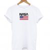 American Flag NASA T shirt FD7N