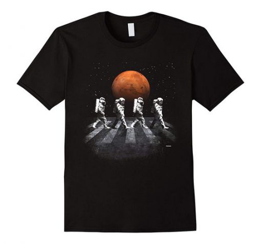 Astronauts Walking T Shirt SR28N