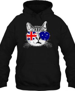 Australia Cat Sunglasses Hoodie FD29N