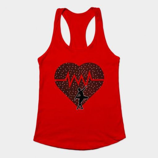 Ballet Love HeartBeat Tanktop Fd27N