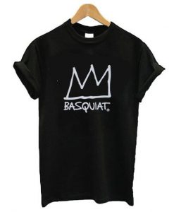 Basquiat Black T-Shirt AZ20N