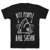 Bite people hail satan Tshirt FD29N