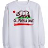 California love sweatshirt NR21N