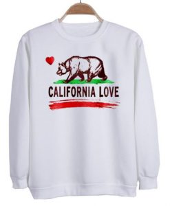California love sweatshirt NR21N