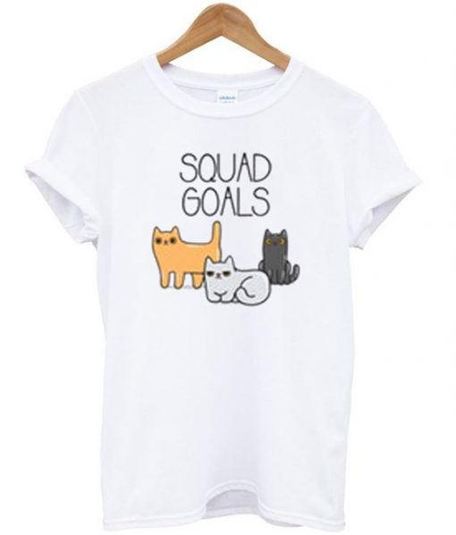 Cat Squad Goals T-Shirt N12AZ