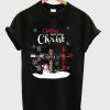 Christmas begins with christ t-shirt Fd29N