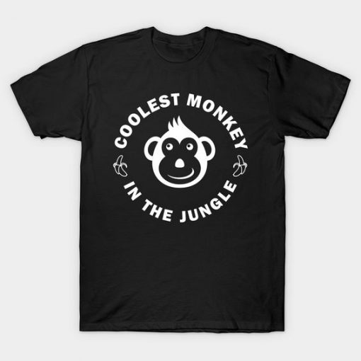 Coolest Monkey T Shirt SR30N