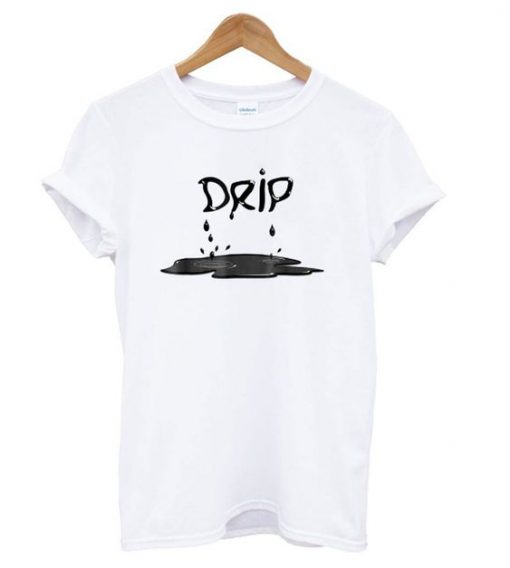 DRIP White T shirt FD7N
