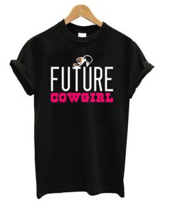 Future Cowgirl Black T shirt FD7N