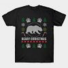 Gay Bear Beary Christmas Tshirt EL20N
