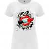 Girl Power Lips T Shirt SR13N