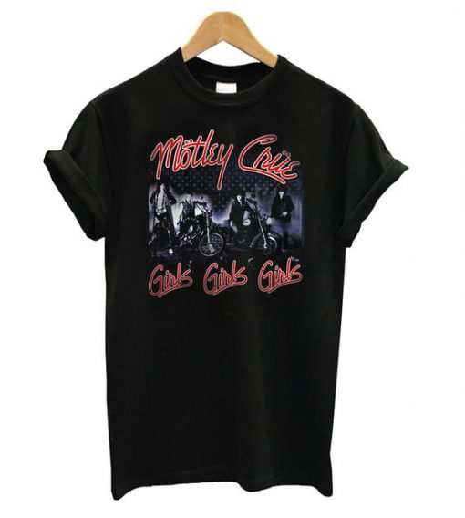 Girls Motley Crue T shirt FD7N